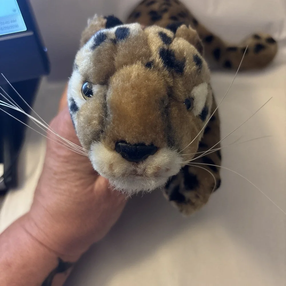 Jungle Joe's Safari Friends Charo Cheetah Plush Stuffed Animal Sounds Talks